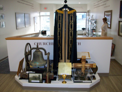 Churches and Faith exhibit