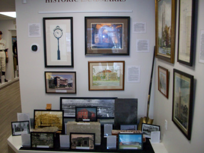 Historic Landmarks exhibit